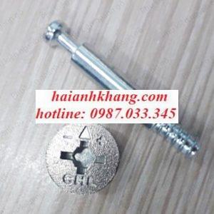 BỘ ỐC LIÊN KẾT CỐT NHỰA ĐEN REN NHUYỄN MÀU TRẮNG CC0042L