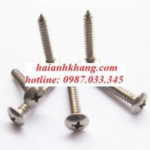 VÍT GỖ ĐẦU DÙ TRÒN INOX 304
